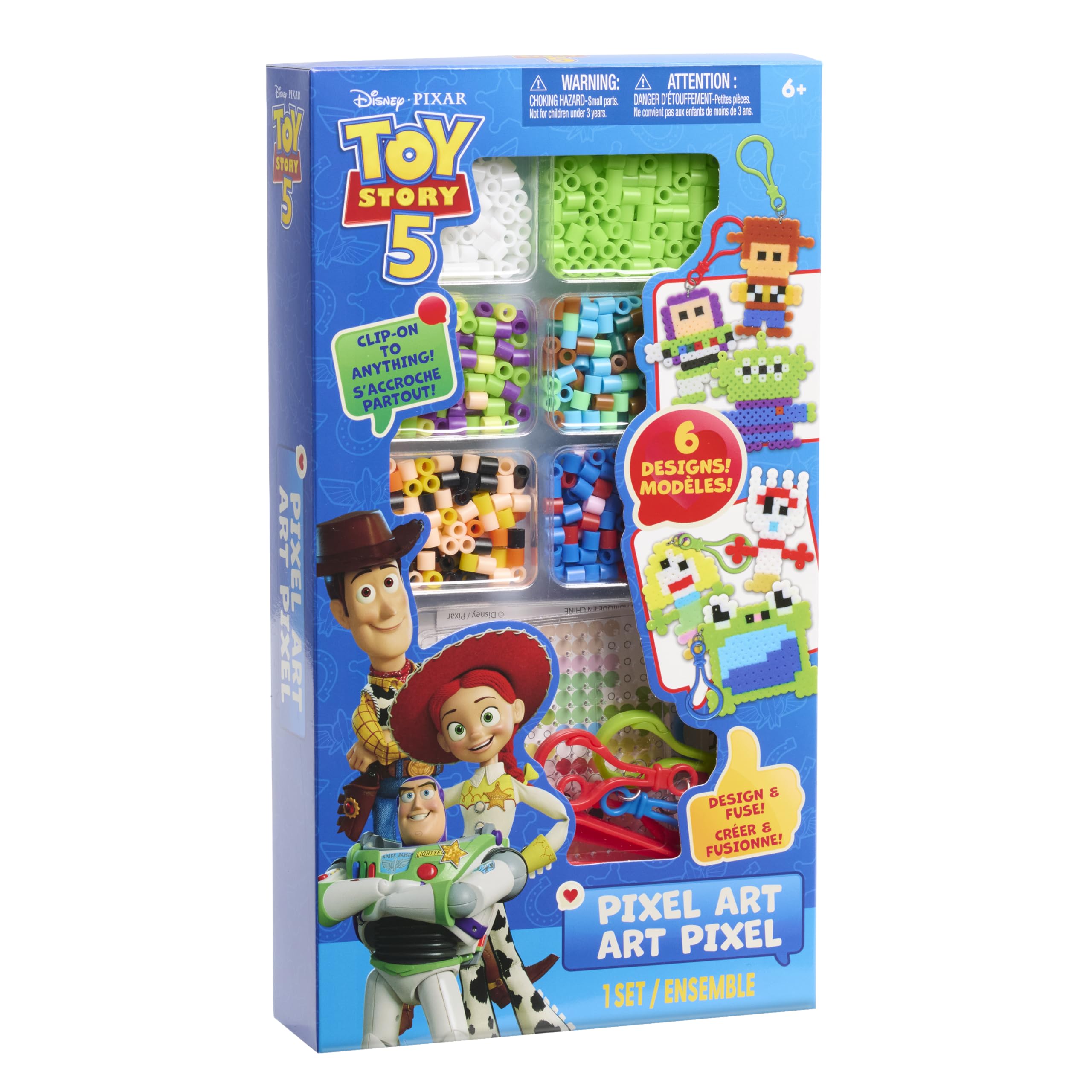 Amazon.com: Just Play Disney Toy Story 5 Pixel Art : Toys & Games